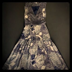 Diane von Furstenberg Floral Print Dress